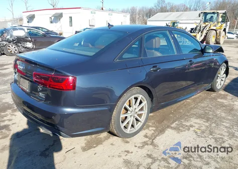 2016 Audi A6 3.0T Premium Plus from USA, damaged, VIN WAUFGAFC5GN166019